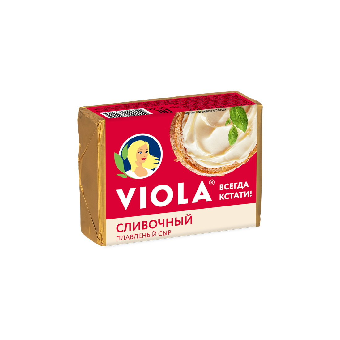 Viola. Сыр плавленый Viola «Сливочный», 90 г